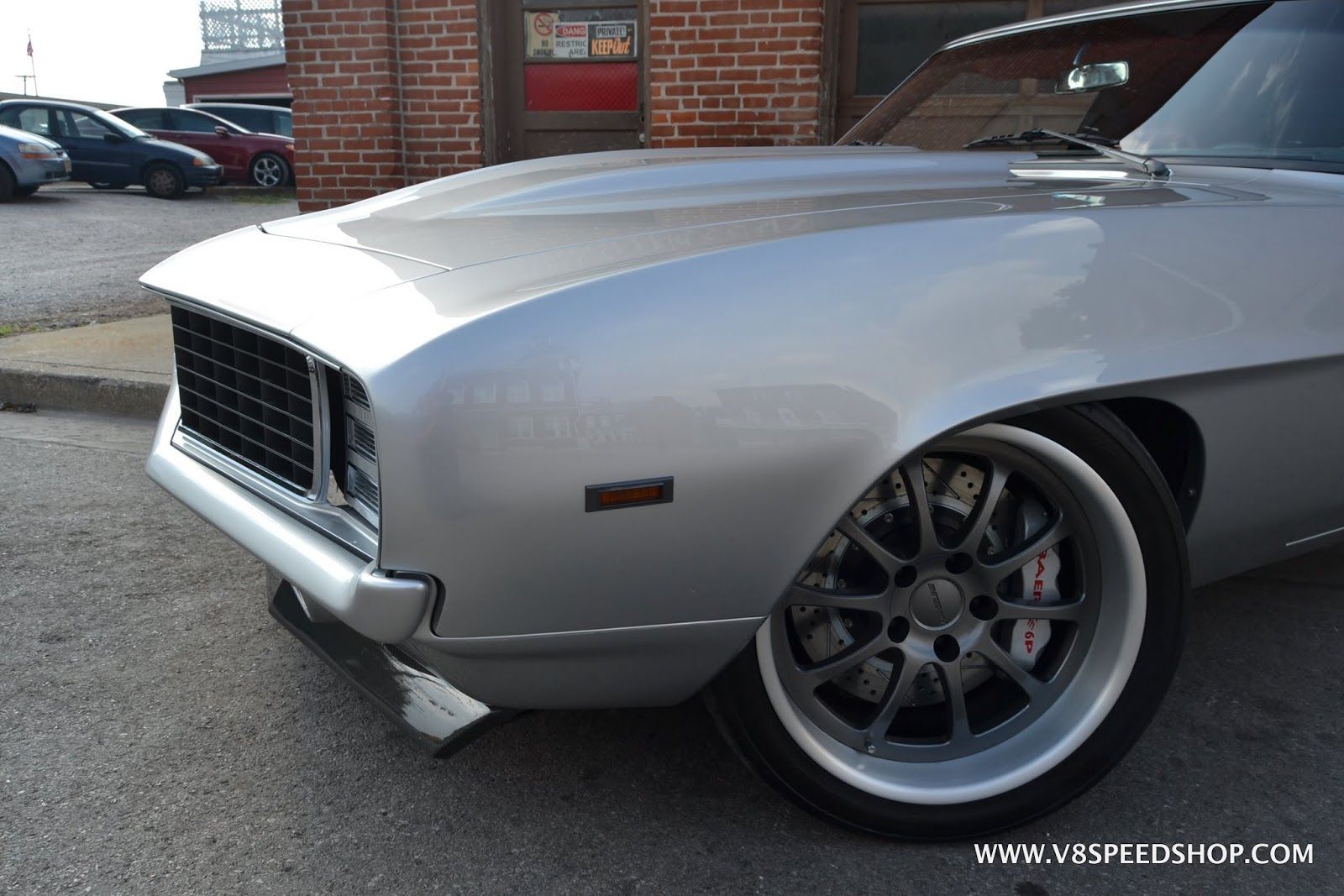 1969 Chevrolet Camaro | Lawrence Atwood's V8TV Pro-Touring '69 Camaro on Forgeline ZX3P Wheels