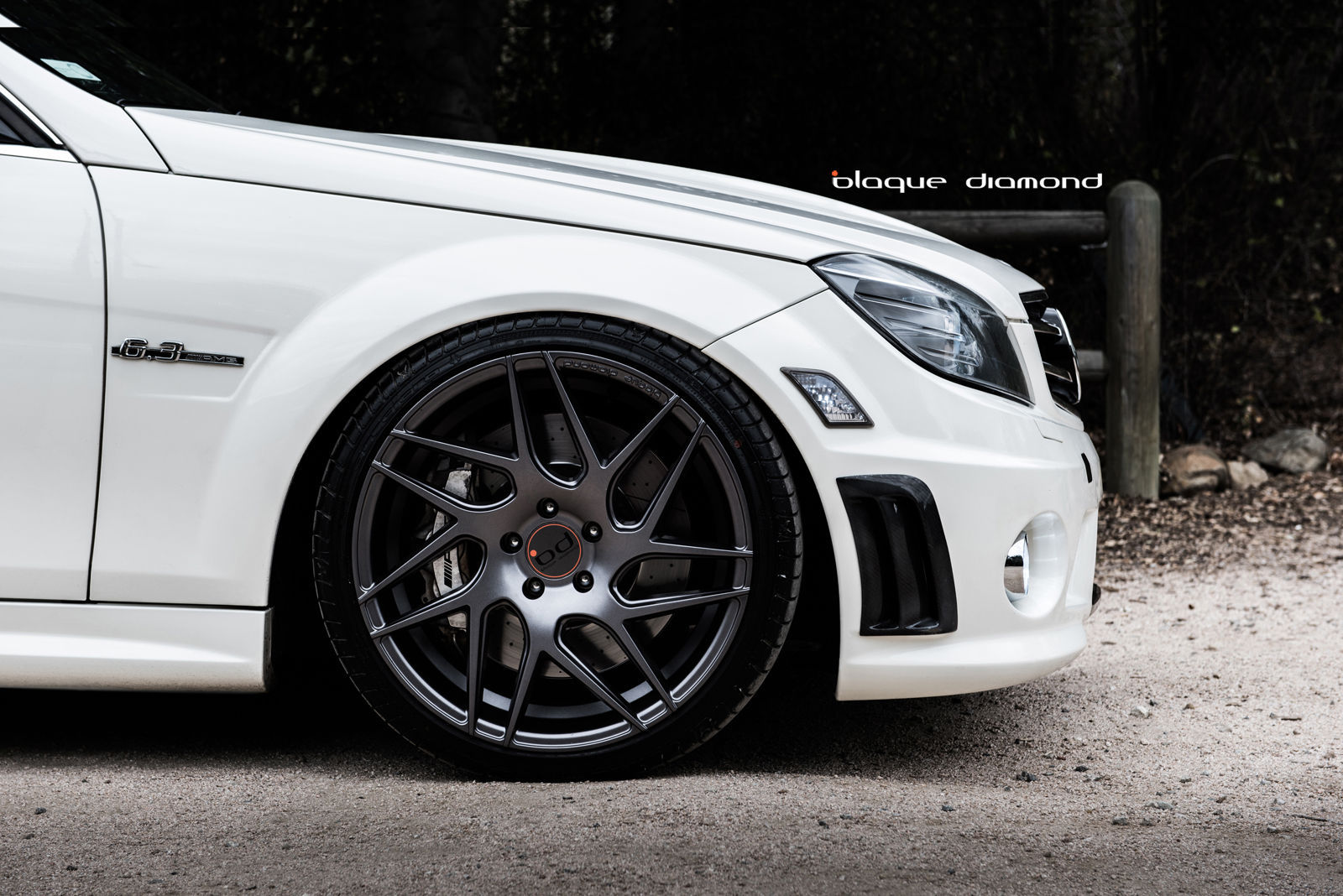 2010 Mercedes-Benz C63 AMG | 2010 Mercedes C63 Fitted With 19 Inch BD-3’s in Matte Graphite