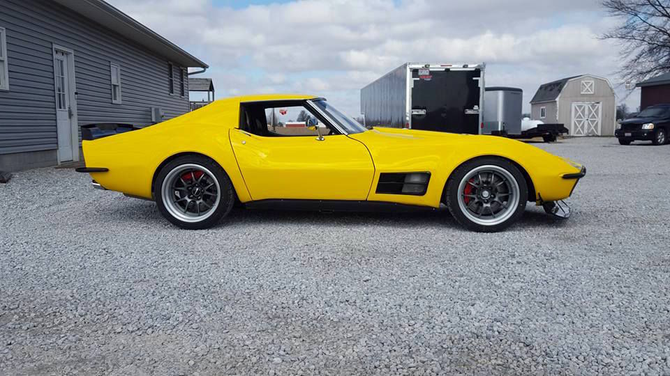 1972 Chevrolet Corvette | RideTech's 48 Hour Corvette Reloaded with Widebody Fenders and Forgeline GA3R Wheels