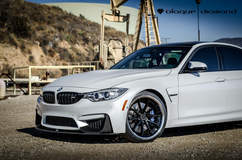 2016 BMW M3 Fitted With 20 Inch BD-23’s in Black w/ Chrome SS Lip