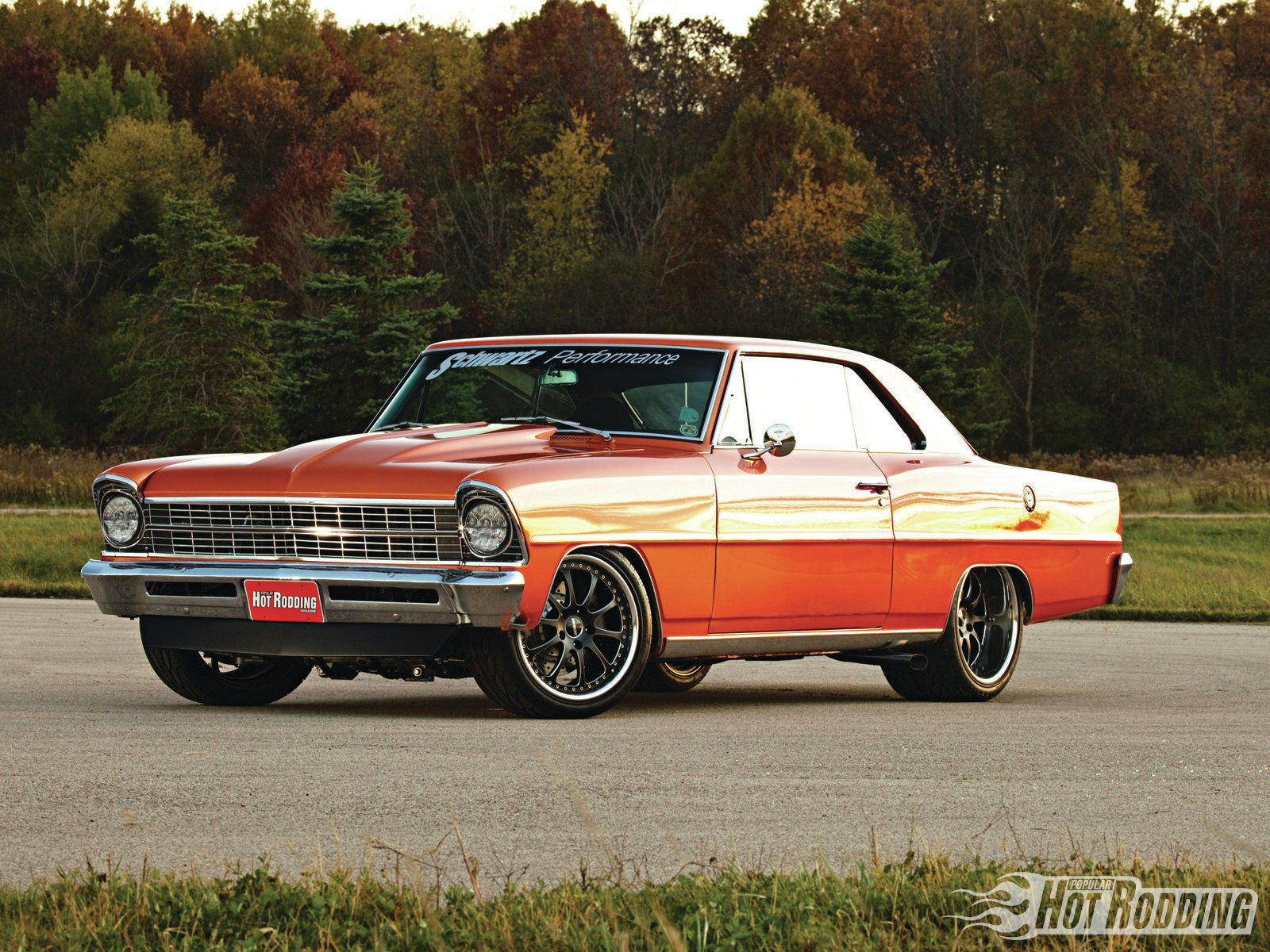 1967 Chevrolet Nova | Schwartz Performance '67 Chevy Nova on Forgeline ZX3P Wheels