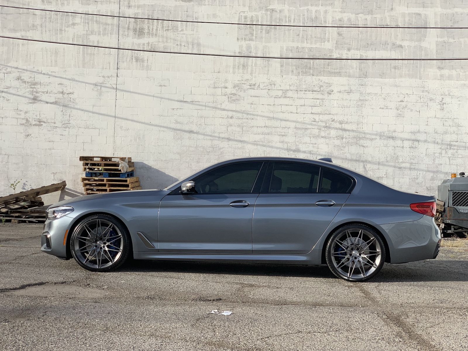 2019 BMW M5 | Charlie Carrol's BMW M550i on Forgeline One Piece Forged Monoblock MT1 Wheels