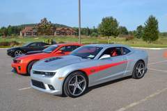HOT ROD Limited Edition 2015 Camaro on Forgeline CF3C Wheels