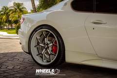 OUR CLIENT'S MASERATI GRAN TURISMO WITH 21/22" FORGIATO GTR WHEELS