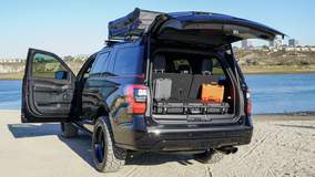 MAD Industries 2019 Ford Expedition Limited Stealth Edition - Rear hatch open