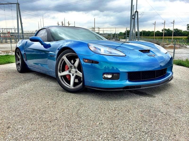 2010 Chevrolet Corvette | Joe Cox's C6 Z06 Corvette on Forgeline One Piece Forged Monoblock CF1 Wheels