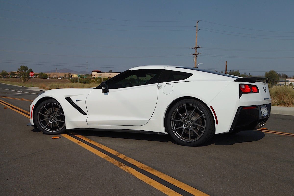 2015 Chevrolet Corvette Stingray | Power Automedia's Project C700 Procharged Corvette Stingray on Forgeline One Piece Forged Monoblock GA1R Wheels