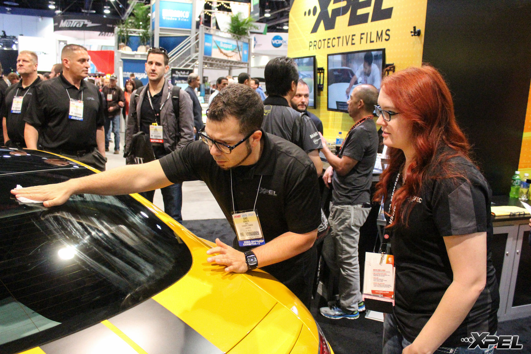    | Shots of the XPEL Booth at SEMA 2015