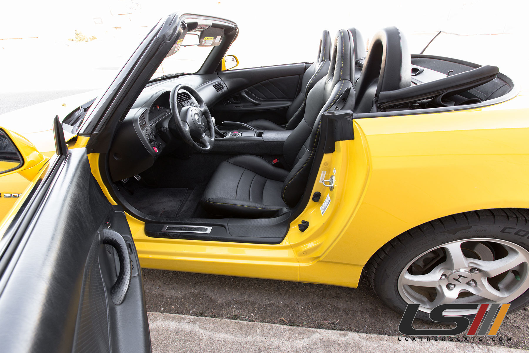 2001 Honda S2000 | 2001 Honda S2000 Interior By LeatherSeats.com