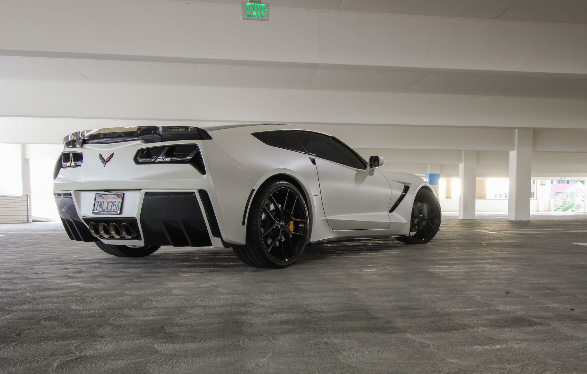 2016 Chevrolet Corvette | Grant Behic's C7 Corvette Stingray on Forgeline One Piece Forged Monoblock VX1 Wheels