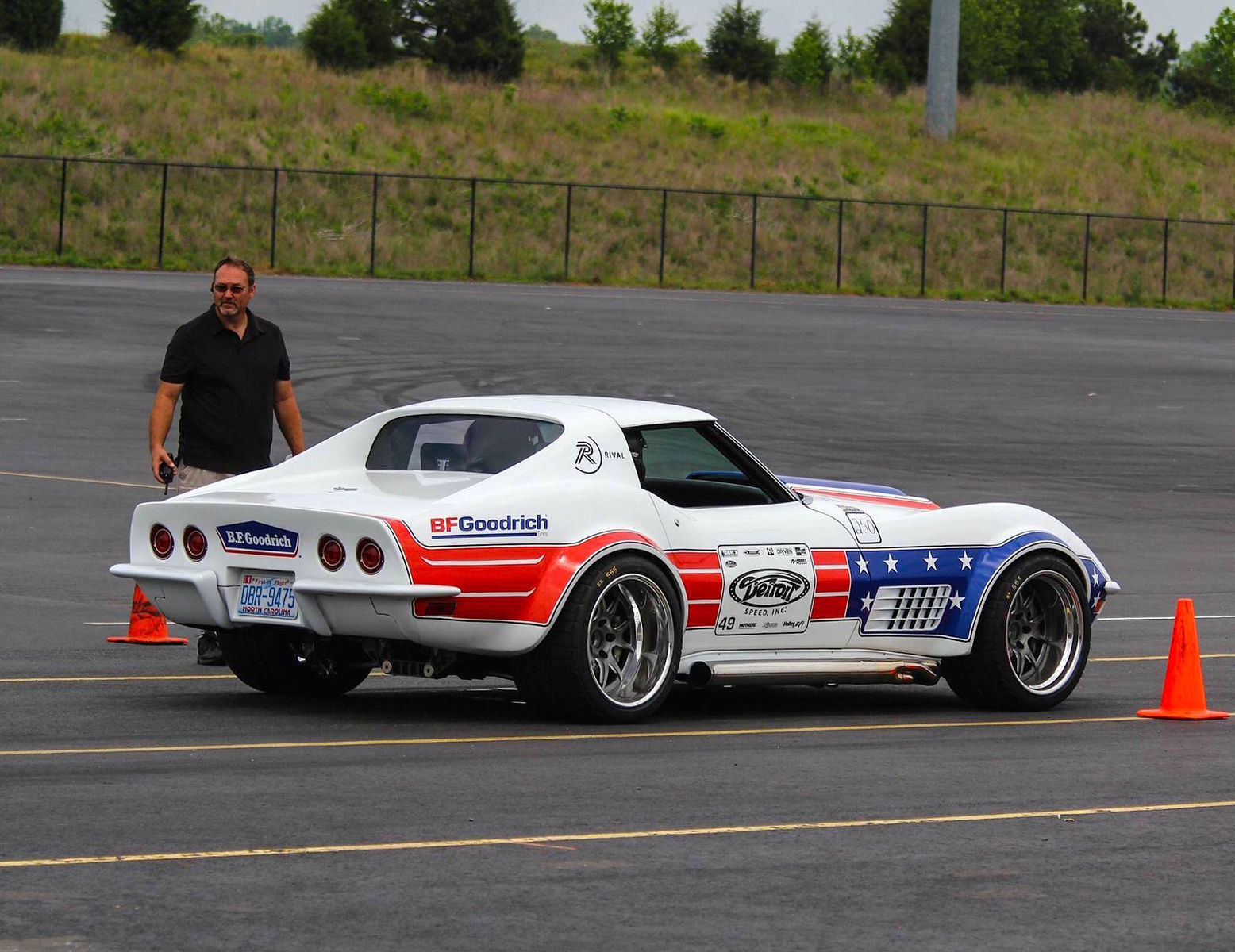 1972 Chevrolet Corvette Stingray | Detroit Speed's 1972 Corvette Development Vehicle on Forgeline GA3 Wheels