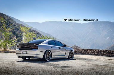 2014 Dodge Charger | 2014 Dodge Charger Fitted With 22 Inch BD-23’s in Bronze w/ Chrome SS Lip