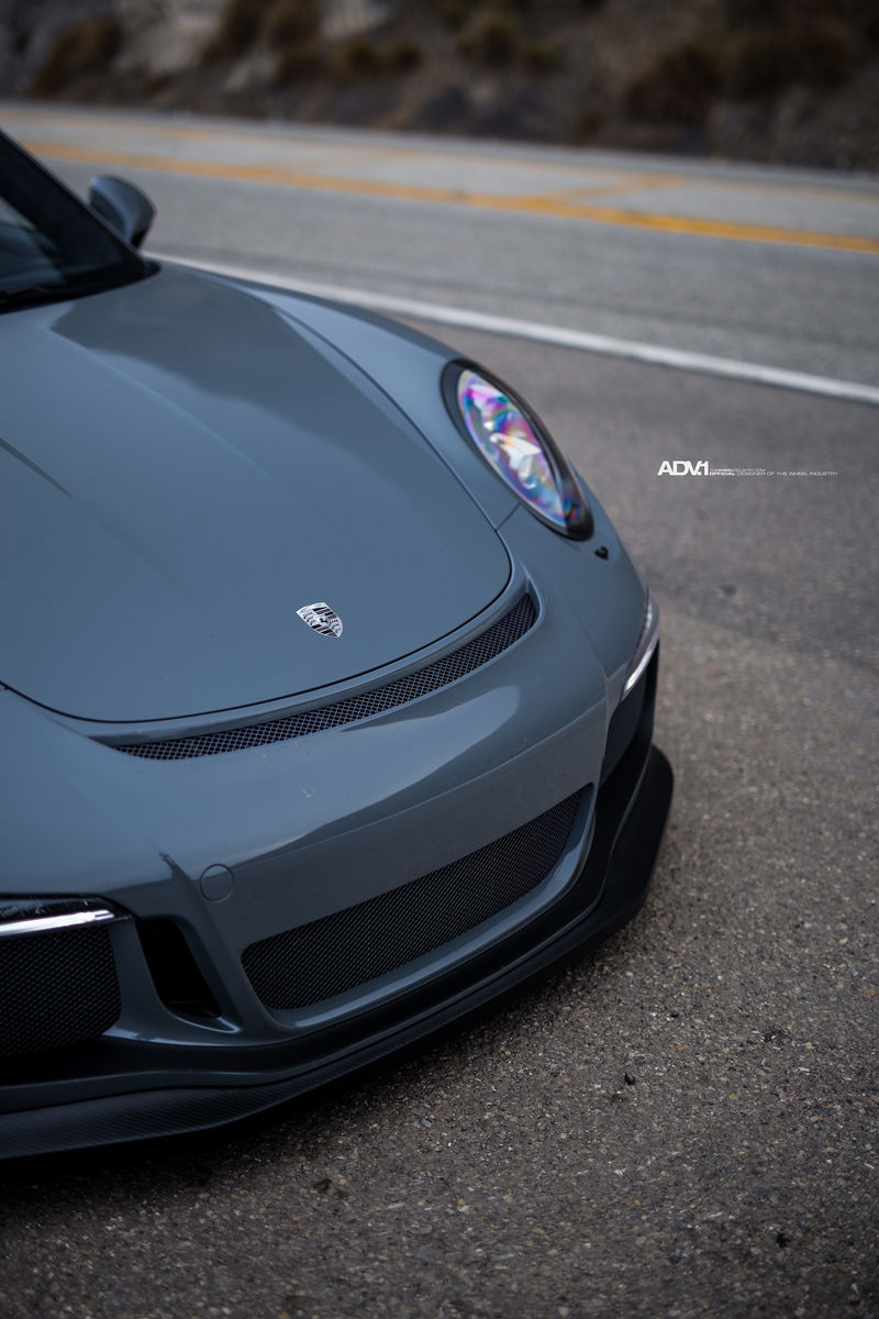 Porsche 911 | Nardo Gray Porsche 911 GT3 RS - ADV.1 Centerlock ADV5.2 M.V2 Advanced Series Wheels