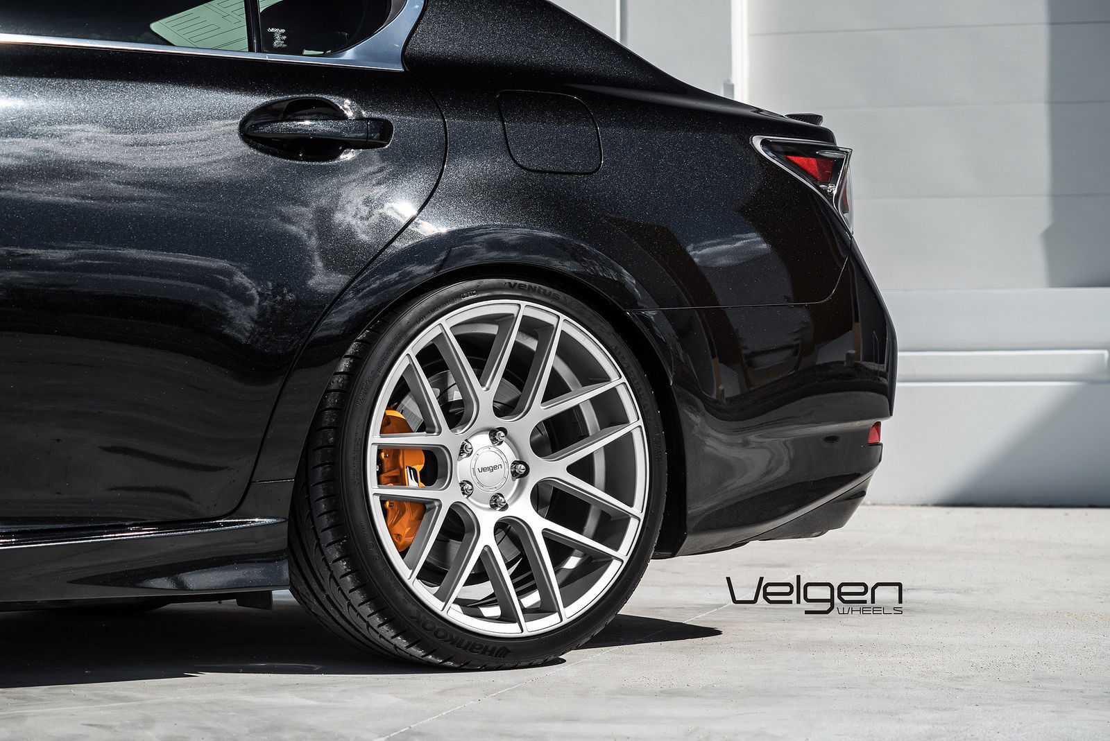 2017 Lexus  | Lexus GSF on Velgen Wheels  VMB7 Matte Silver  20x9 & 20x10.5
