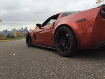 Joe Garofalo's C6 Corvette Z06 on Forgeline One Piece Forged Monoblock GA1R Wheels