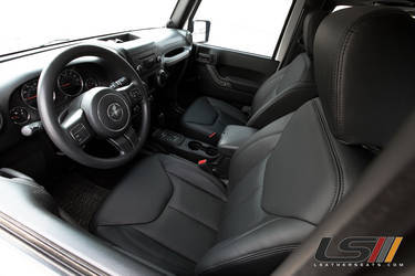 2013 Jeep Wrangler | 2013 Jeep Wrangler Interior By LeatherSeats.com