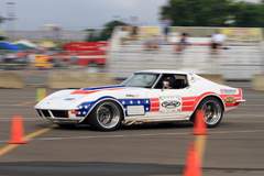 Ryan Mathews Wins Goodguys PPG Nationals Autocross in the Detroit Speed C3 Corvette on Forgeline GA3 Wheels