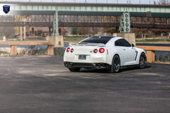 White GTR (Godzilla) - Rear Shot