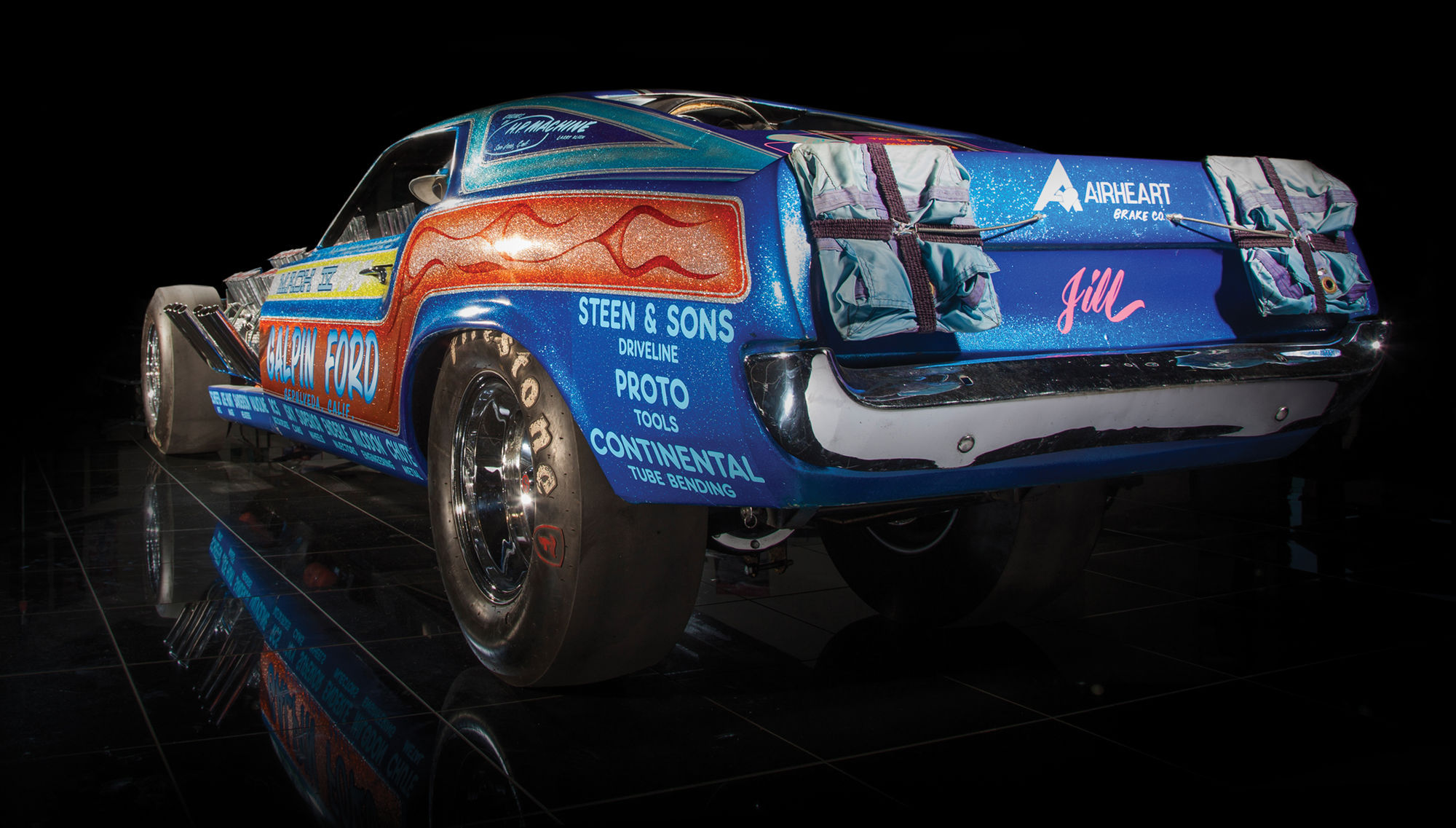 Ford | Gary Weckesser’s Mach IV 4 Engine Mustang Rear
