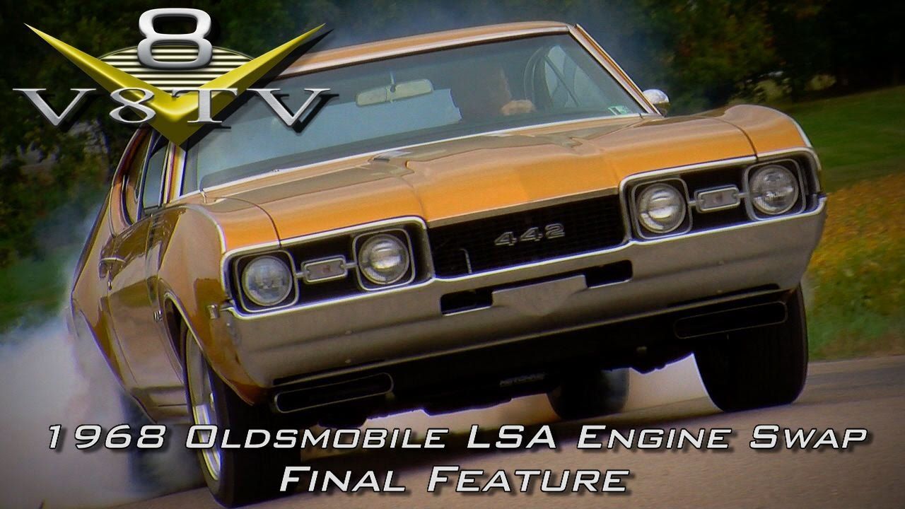 1968 | 1968 Oldsmobile Cutlass Supercharged 6.2 LSA Engine Install Swap Video Part 6 V8TV