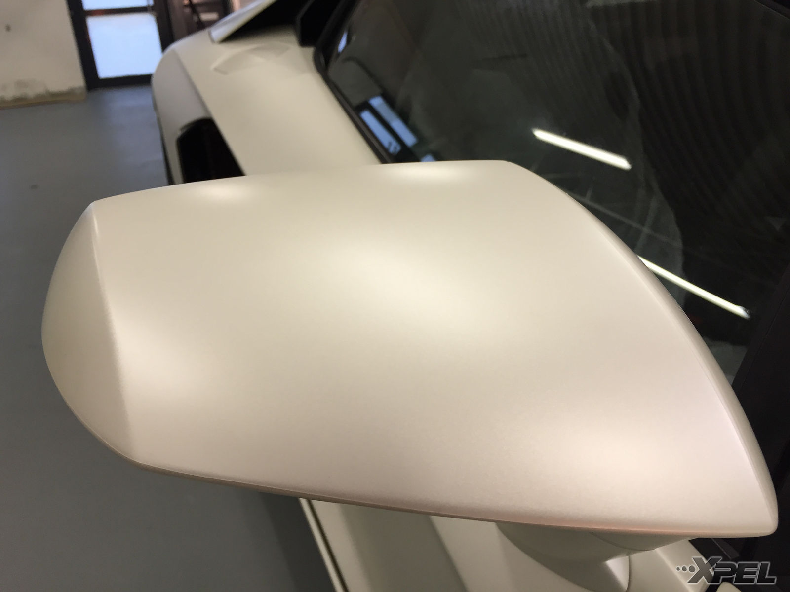 | Lamborghini Aventador wrapped in XPEL STEALTH