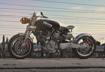 1982 Yamaha XV750 | Wotjek Spyra's Yamaha XV750 'Cyclop'