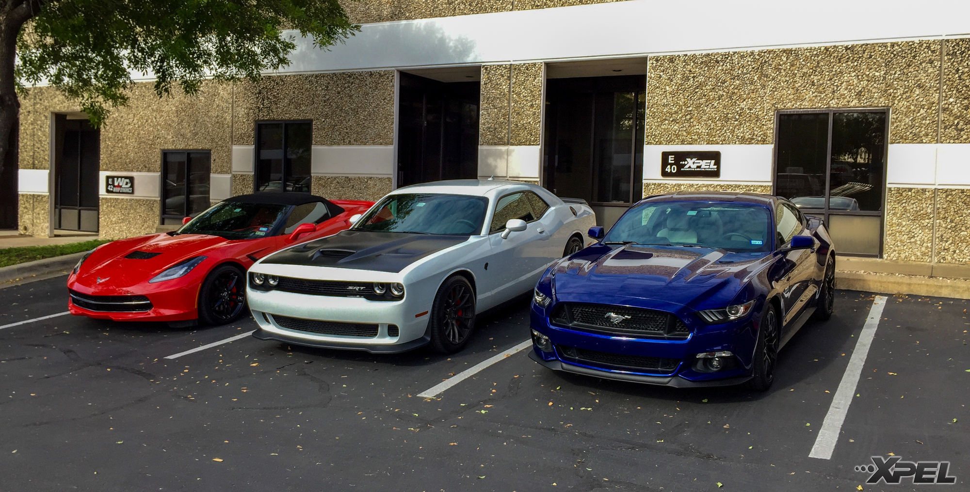 2015 Chevrolet Corvette | Line up out front at XPEL Austin