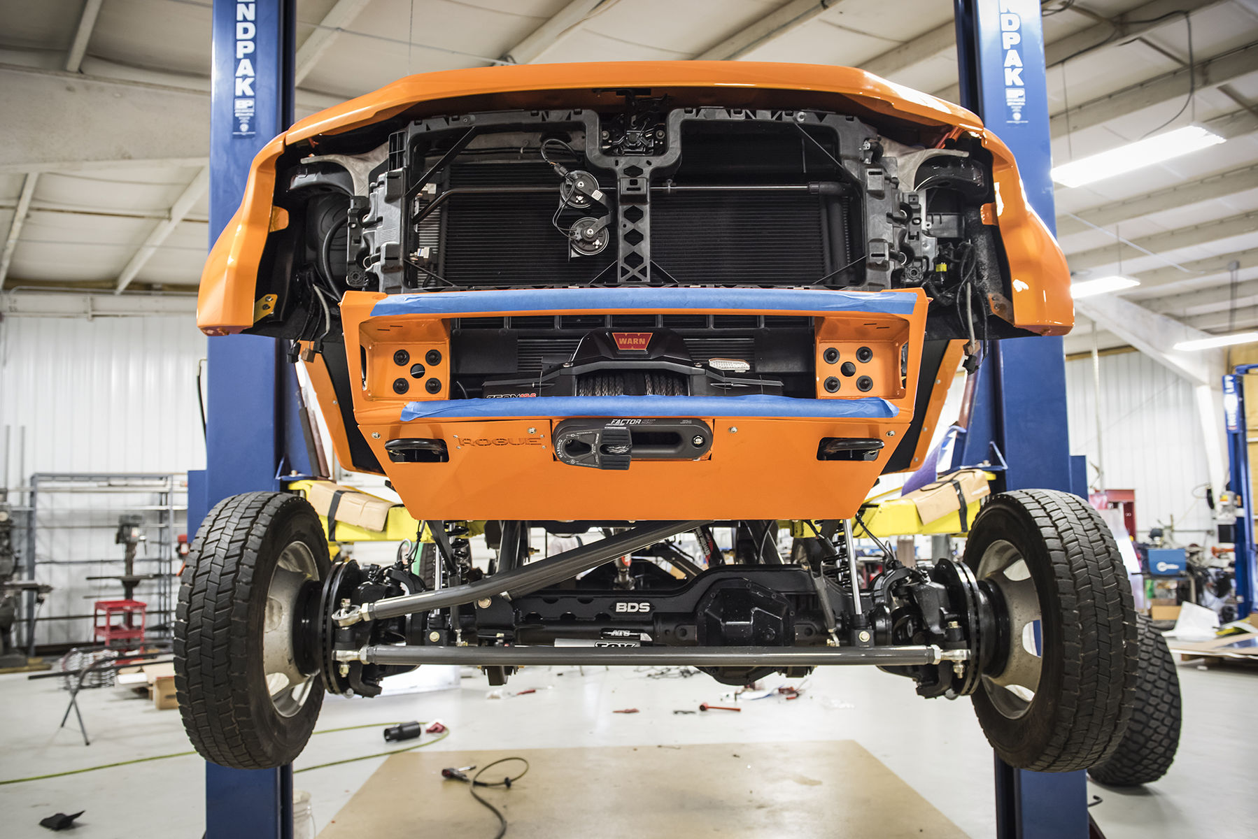 2017 Ford F-250 Super Duty | 2017 Ford F-250 Super Duty XLT “Project SD126” by BDS Suspension - Front Teardown FordSEMA