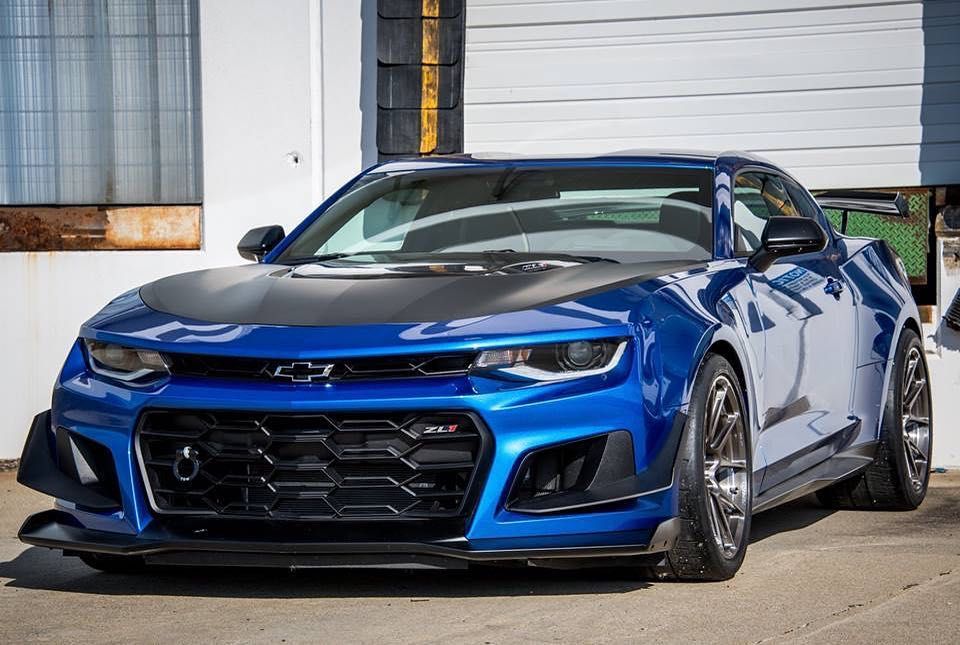 Mike Martin's Chevrolet Camaro ZL1 on Forgeline One Piece Forged ...