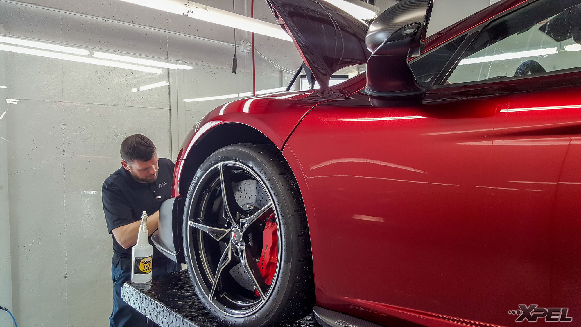2016 McLaren | McLaren 675LT in for XPEL ULTIMATE self-healing clear bra