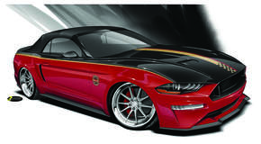 2020 Ford Mustang Convertible Premium By Goodguys - Rendering