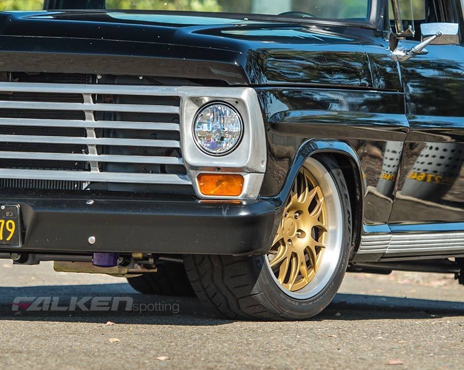 1967 Ford | Derek Brown's '67 Ford F100 Pickup on Forgeline GX3P Wheels - Spokes