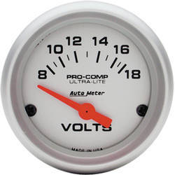 Auto Meter Pro-Comp Voltmeter