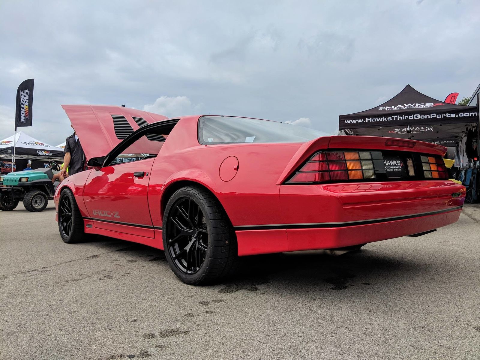 Brads Hawks Motorsports 1987 Iroc Z Camaro On Forgeline One Piece