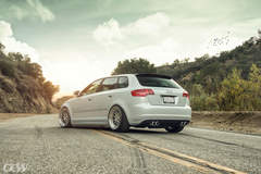 Suzuka Grey Audi A3 Avant Wagon - CCW Classic Forged Wheels