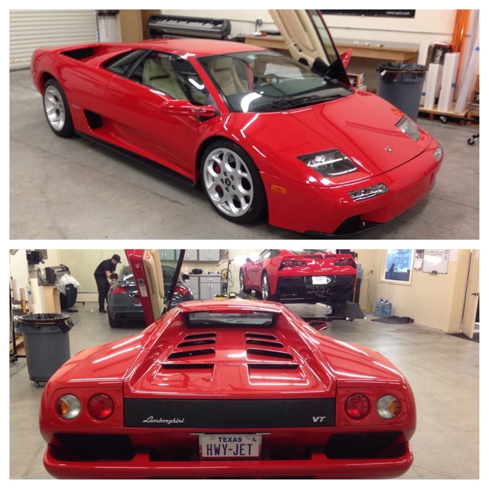 Lamborghini Diablo | XPEL Houston installations
