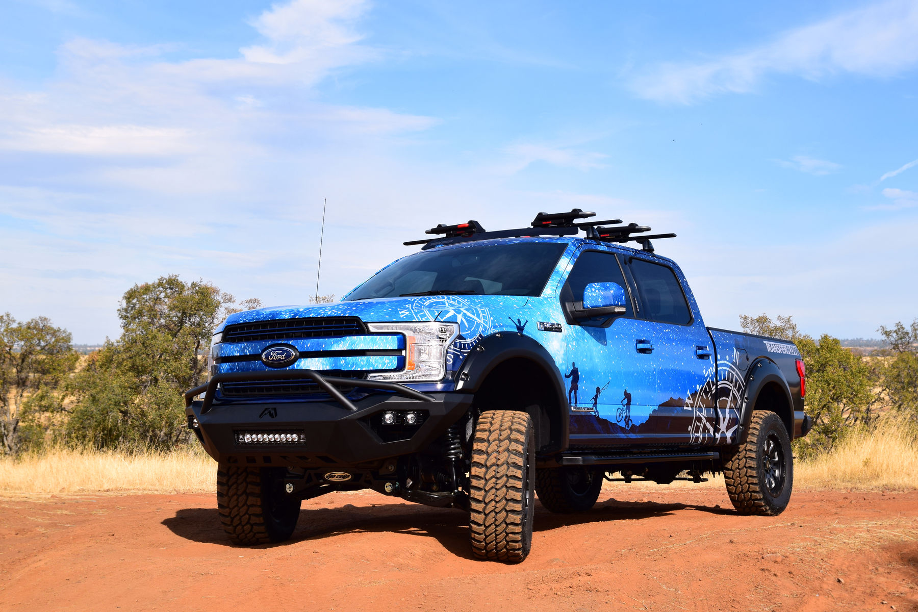 2018 Ford F-150 | 2018 Ford F-150 4x4 SuperCrew by Transfer Flow - Offroad Stance FordSEMA