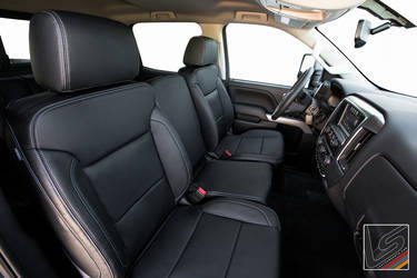 2016 Chevrolet Silverado 1500 | 2016 Chevy Silverado Interior By LeatherSeats.com