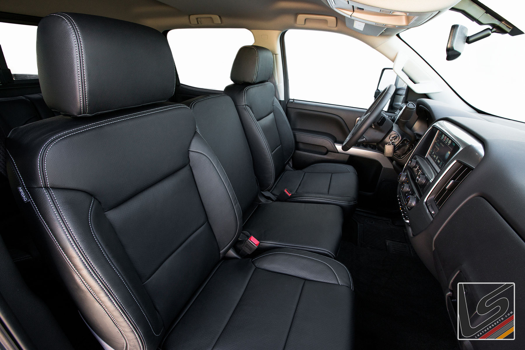 2016 Chevrolet Silverado 1500 | 2016 Chevy Silverado Interior By LeatherSeats.com