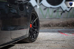 Black Audi S5 - Turned Wheel