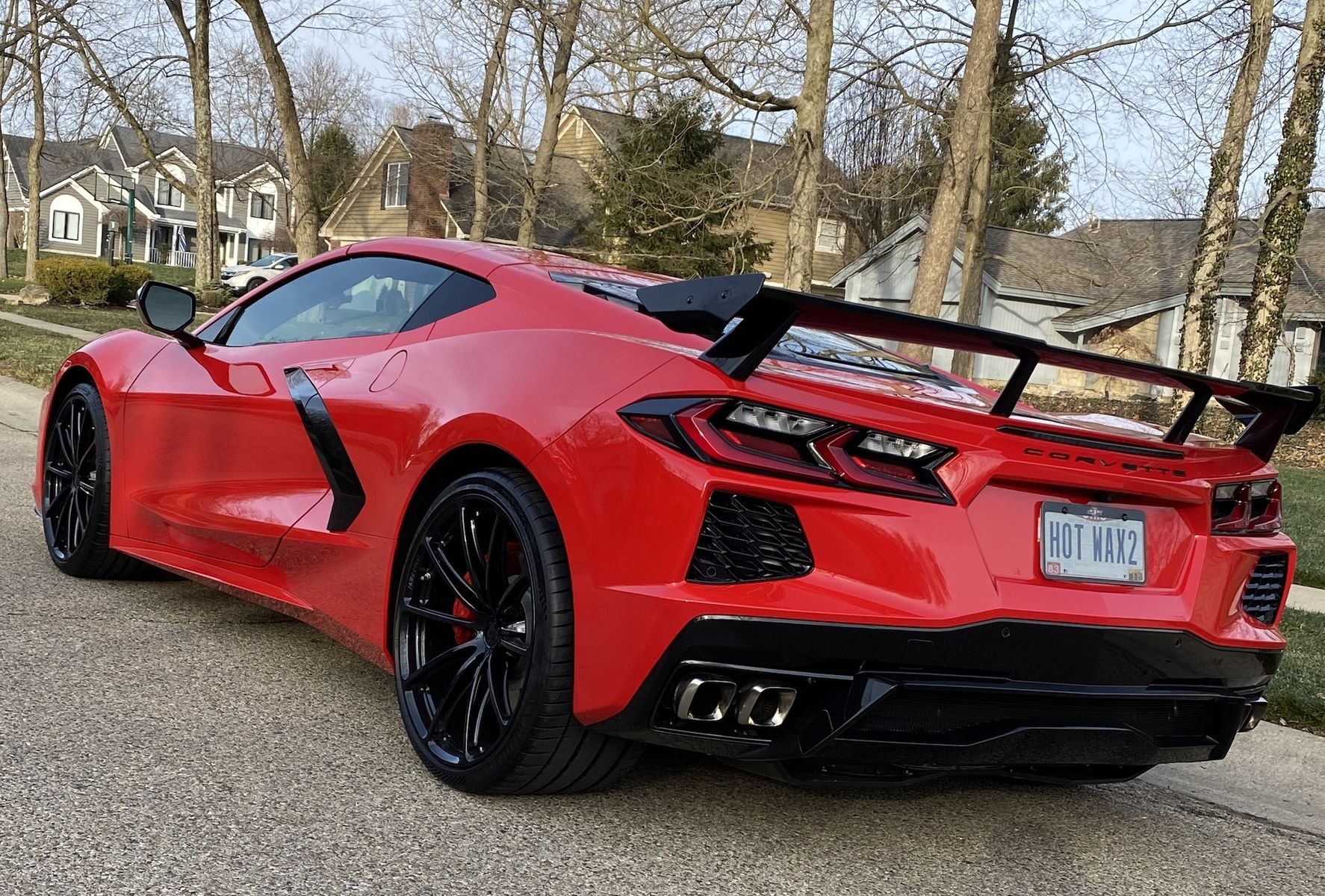 Marv Wilson’s Chevrolet C8 Corvette on Forgeline One Piece Forged ...