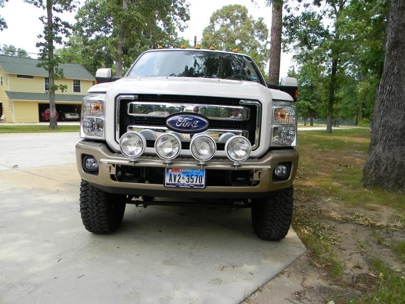  Ford F-250 Super Duty | N-FAB Light Bar (With Tabs)