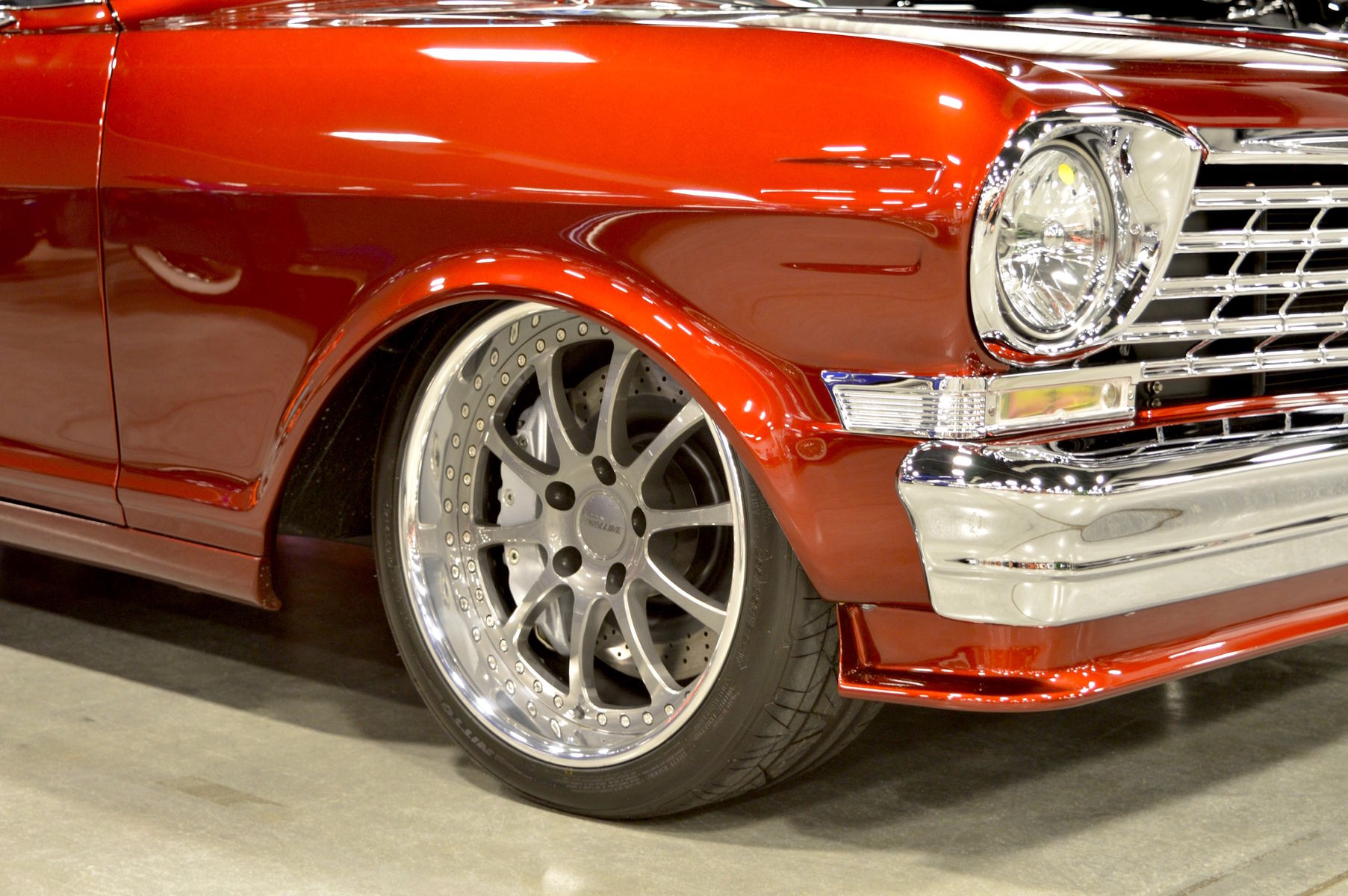 1964 Chevrolet Nova | Wayne Eden's Chassis Crafters '64 Chevy Nova on Forgeline ZX3P Wheels
