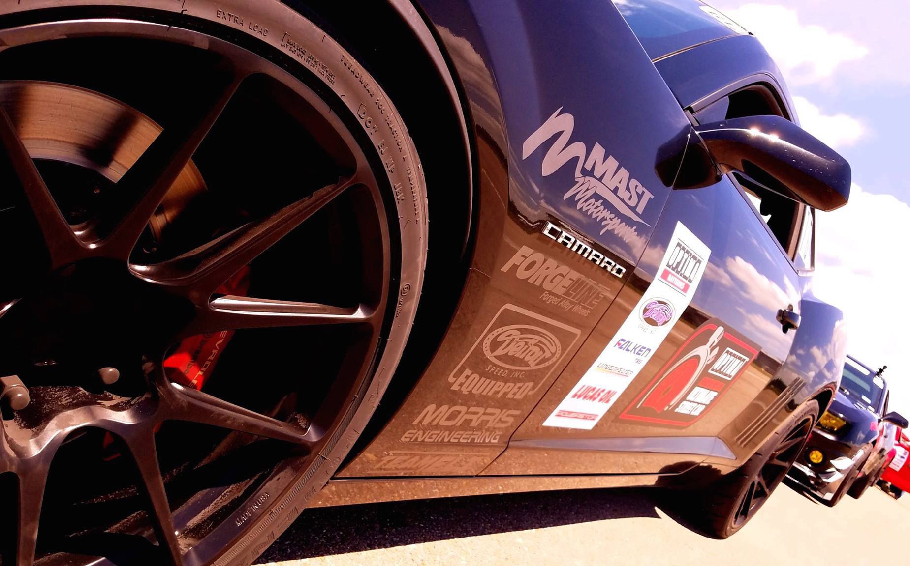 2013 Chevrolet Camaro | Bryan Johnson Wins GT Class at USCA NOLA with 5th Gen Camaro on Forgeline One Piece Forged Monoblock GA1R Open Lug Wheels