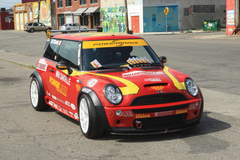 Ian Rae’s Mini Cooper RSR on Forgeline One Piece Forged Monoblock GS1R Wheels