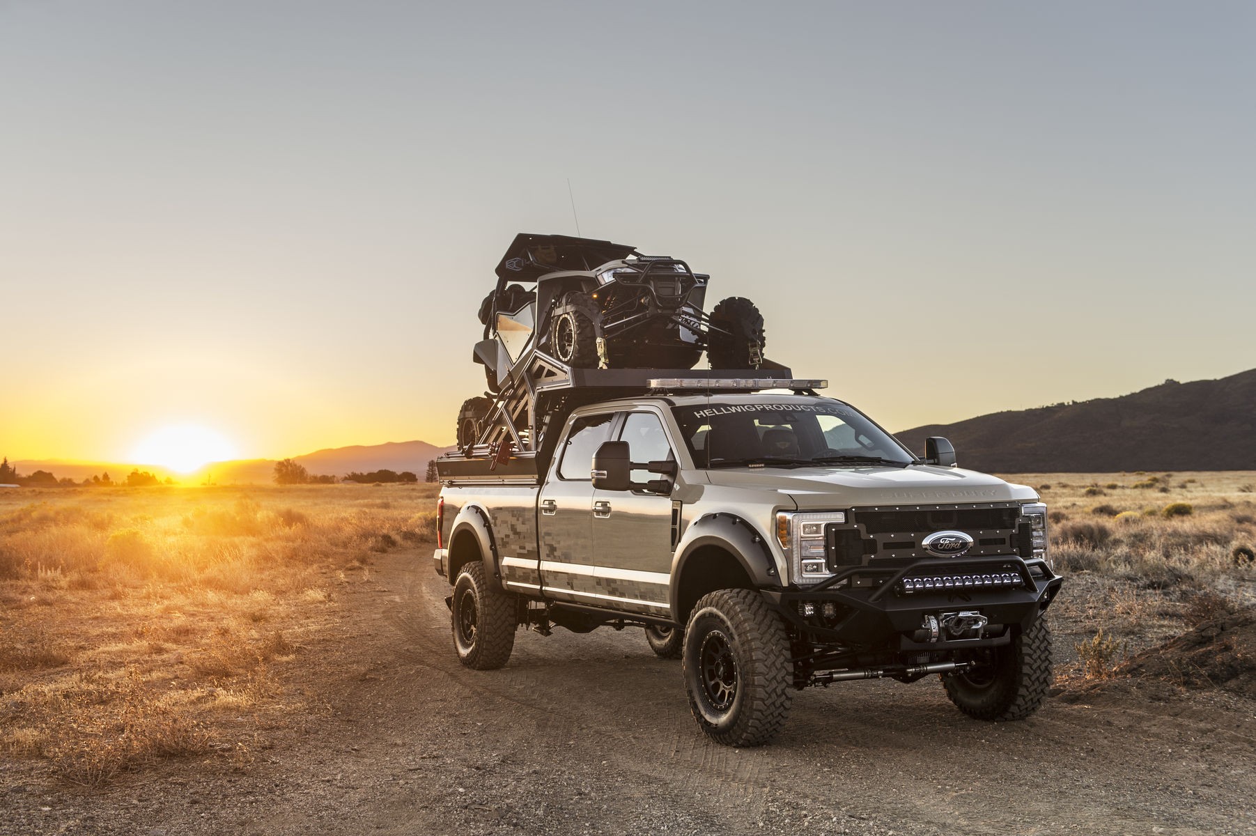 2017 Ford F-350 Super Duty | 2017 Ford Super Duty F-350 Lariat by Hellwig Suspension Products - Featuring Rigid Industries Lighting FordSEMA