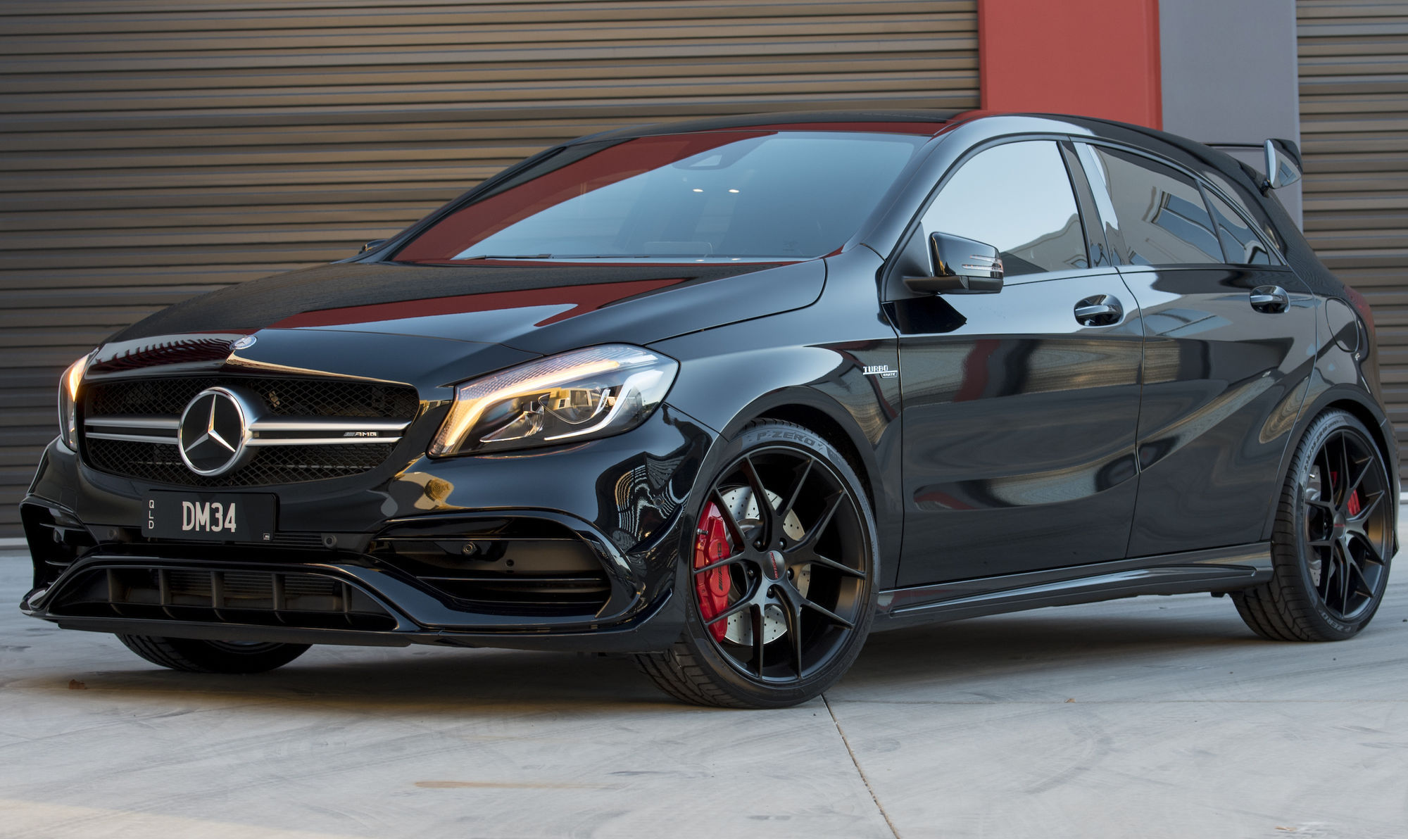 2016 Mercedes-Benz | Dave D's Mercedes-AMG A45 on Forgeline One Piece Forged Monoblock VX1 Wheels