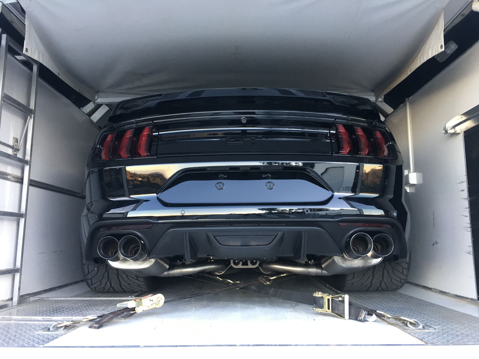 2018 Ford Mustang | 2018 Ford Mustang Fastback by DeBerti Design - Rear Truck Shot FordSEMA
