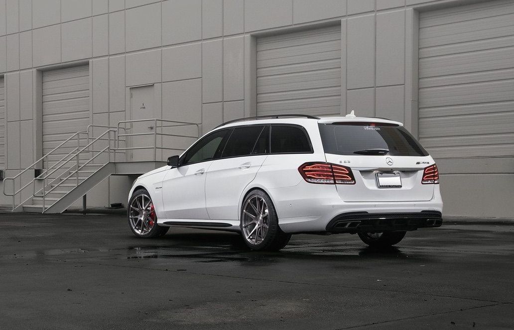 2015 Mercedes-Benz E-Class | Mercedes E63 Wagon on Forgeline One Piece Forged Monoblock Wheels