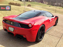 Ferrari 458 on HRE P107